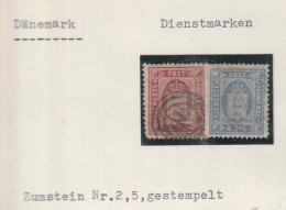 Dänemark  -Briefmarke Gestempelt - Servizio