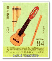 Japan 2023 Peru (B20) Ethnische Musikinstrumente Instruments De Musique Strumenti Musicali Musical Instruments - Nuovi