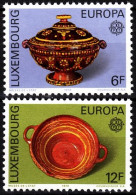 LUXEMBOURG / LUXEMBURG 1976 EUROPA: Handicrafts. Ceramic. Complete Set, MNH - 1976