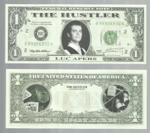 ***  ONE DOLLAR  ***  -    THE HUSTLER  -  RECLAME BILJET  *** - Sonstige – Amerika