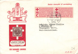 Dänemark 1966 Rotes Kreuz - Roter Halbmond - Löwe - Brieven En Documenten