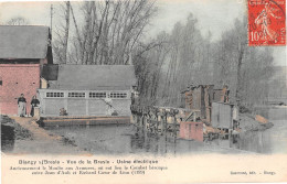 BLANGY-sur-BRESLE (Seine-Maritime) - Vue De La Bresle, Usine électrique - Tirage Couleurs (RARE) - Voyagé 1909 (2 Scans) - Blangy-sur-Bresle