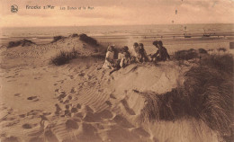 BELGIQUE - Knocke Sur Mer - Les Dunes De La Mer - Enfants Jouant - Cartes Postales - Knokke