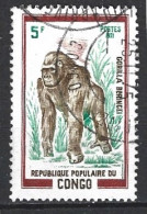 CONGO. N°322 Oblitéré De 1972. Gorille. - Gorilas