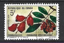 CONGO. N°271 Oblitéré De 1970. Plante Médicinale. - Piante Medicinali