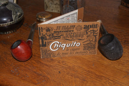 Calendrier Cigares CHIQUITO 1968 - Advertising Items