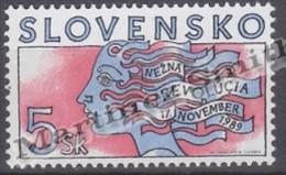 Slovakia - Slovaquie 1999 Yvert 308 10th Ann. Velvet Revolution - MNH - Nuovi