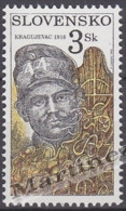 Slovakia - Slovaquie 1998 Yvert 269 80th Ann. Kragujevac Mutiny - MNH - Ongebruikt