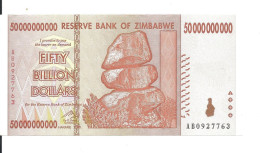 ZIMBABWE 50 BILLION 2008 AUNC P 87 - Zimbabwe