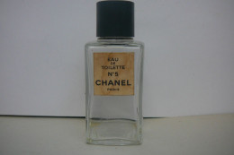 CNANEL: N° 5 FLACON ANCIEN  VIDE    LIRE ET VOIR !! - Bottles (empty)