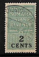 ZA0181b1 - Italian Colonies SOMALIA - STAMPS - FISCAL STAMPS Revenue - USED - Somalië