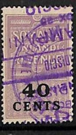 ZA0181b3  - Italian Colonies SOMALIA - STAMPS - FISCAL STAMPS Revenue - USED - Somalië