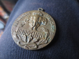 MEDAILLE INDOCHINE CORPS EXPEDITIONNAIRE FRANCAIS D'EXTREME ORIENT - Frankreich