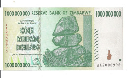 ZIMBABWE 1 BILLION 2008 UNC P 83 - Simbabwe