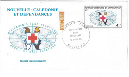 NOUVELLE -CALÉDONIE ET DÉPENDANCES  Médicaments Sans Frontières 10 Avril 1985 - Lettres & Documents