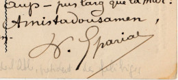 3 CPA - Abbé Léon SPARIAT, Majoral Du Félibrige - Correspondance Autographe Sur CP Frédéric Mistral Délégation Marseille - Schrijvers