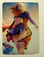 CARTE SEXY GIRL MANGA MINT HOLO PRISM Girl Waifu Supergirl - Marvel