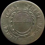 LaZooRo: Switzerland FREIBURG 7 Kreuzer 1788 F / VF  - Silver - Friburgo