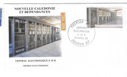 NOUVELLE -CALÉDONIE ET DÉPENDANCES   Central électronique E10 B - Brieven En Documenten