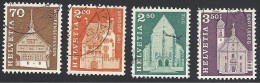 Schweiz, 1967, Mi.-Nr. 862-865, Gestempelt, - Used Stamps