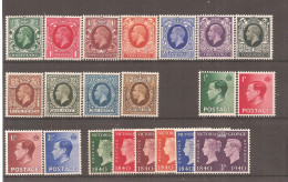 Great Britain, 1934, MH And MNG - Ongebruikt