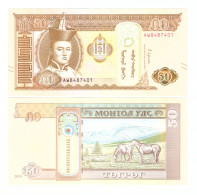 MONGOLIA 50 TOGROG 2019 P-W72  UNC - Mongolie