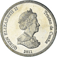 Monnaie, NIGHTINGALE ISLAND, 5 Pence, 2011, 4th Portrait; Nightingale Island - Saint Helena Island