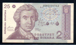 659-Croatie 25 Dinara 1991 - 208 - Croazia