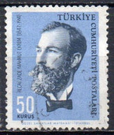 TURQUIE N° 1682 O Y&T 1964 Mahmut Ekrem - Used Stamps