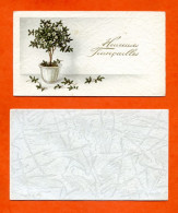 Heureuses Fiançailles  Pot De Fleurs Avec Enveloppe - Other & Unclassified