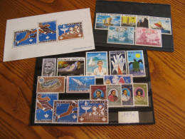 POLYNESIE ANNEE COMPLETE 1976 NEUVE LUXE - MNH - COTE YVERT 348,40 EUROS - Neufs