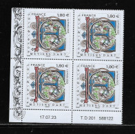 FRANCE  ( FCD22 -  704 )  2023 METIERS D'ART  ENLUMINURE   N** - 2020-…