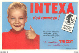 BUVARD  INTEXA LE MEILLEUR TRICOT - Textile & Clothing