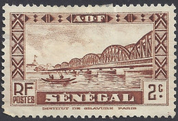 SENEGAL 1935 - Yvert 115* (L) - Ponte | - Neufs