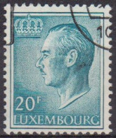 Grande Duc Jean - LUXEMBOURG - Série Courante - N° 871 - 1975 - Usados