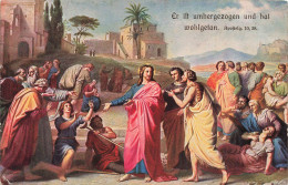 RELIGIONS & CROYANCES - Le Christ Guérit Les Malades - Carte Postale Ancienne - Jezus