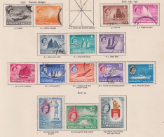 SINGAPORE -  1955 Definitives Set  Used As Scan ($2 Corner Crease) - Singapur (...-1959)