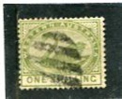 8AUSTRALIA/WESTERN AUSTRALIA - 1885  1s  OLIVE  FINE  USED   SG 102 - Used Stamps