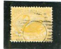 8AUSTRALIA/WESTERN AUSTRALIA - 1899  2d  YELLOW  FINE  USED   SG 113 - Usati