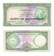 MOZAMBIQUE 100 ESCUDOS 1961/1976 P-117 UNC - Mozambique