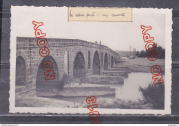 Au Plus Rapide Tunisie Rare Photo Du Pont De Protville Année 1935 Beau Format - Amérique