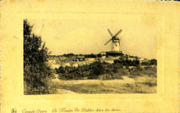 Belgique - Flandre Occidentale - Koksijde - Coxyde-Bains - Le Moulin De Blekker Dans Les Dunes - Koksijde