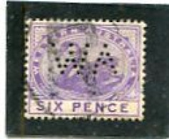 8AUSTRALIA/WESTERN AUSTRALIA - 1903  SERVICE  6d  VIOLET  FINE  USED - Gebraucht