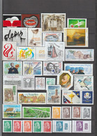 France Lot Des Timbres 2018, émission En Feuilles Faciale 63.50 Euro - Unused Stamps