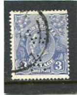 8AUSTRALIA/WESTERN AUSTRALIA - 1934  SERVICE  3d  BLUE  FINE  USED - Used Stamps