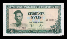 Guinea 50 Sylis 1971 Pick 18 Ebc Xf - Guinée