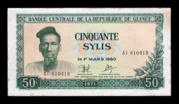 Guinea 50 Sylis 1971 Pick 18 Ebc Xf - Guinee