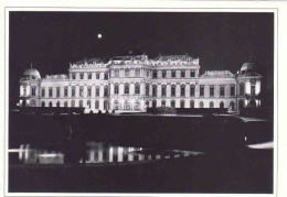Austria > Wien. Belvedere, Nachtaufnahme, Ungebraucht - Belvedere