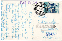 72674 - Russland / UdSSR - 1966 - 4K Gebirge EF A LpAnsKte YALTA -> DDR - Briefe U. Dokumente