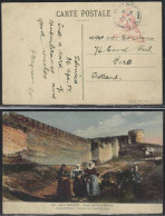 Salonica 1917 WW2 British Field Post Office C.X - Salonique Greece Postcard - Cartas & Documentos